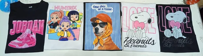 Remeras de Nena Algodón Peinado