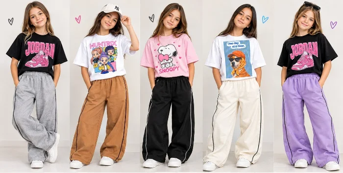 Remeras y Baggys Conjuntos