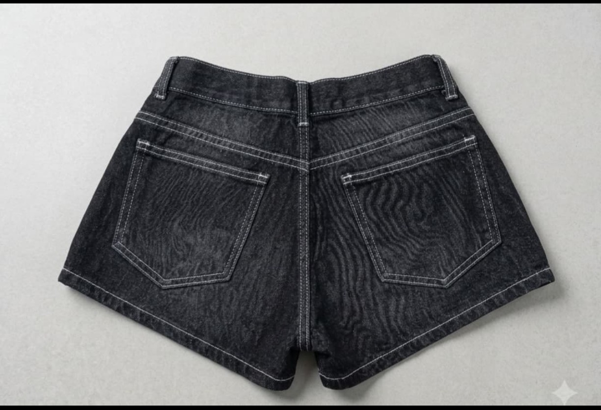 Short Gris Tiro bajo - Imagen 2