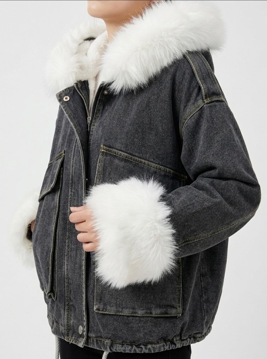 Campera de Jean Desmontable - Imagen 2