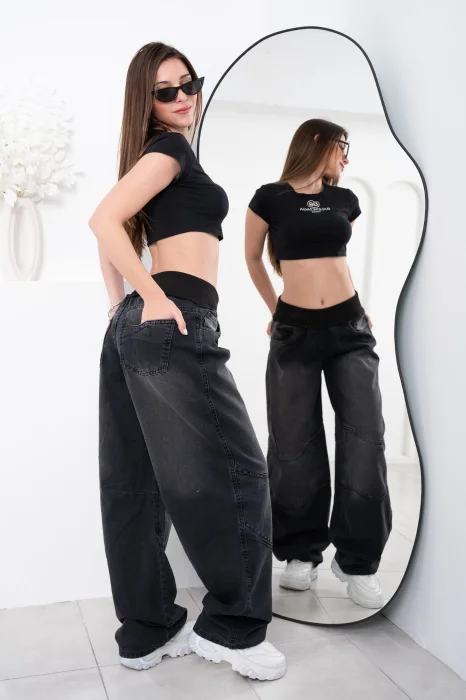 Baggy Brooklyn Gris Oscuro