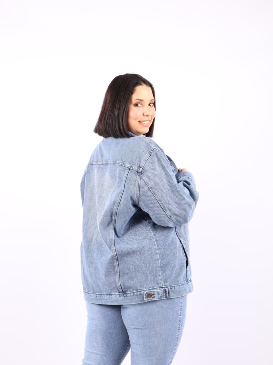 Campera Oversize Nevado Azul - Imagen 2