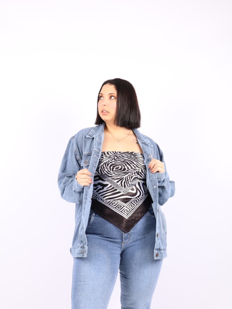 Campera Oversize Nevado Azul - Imagen 3