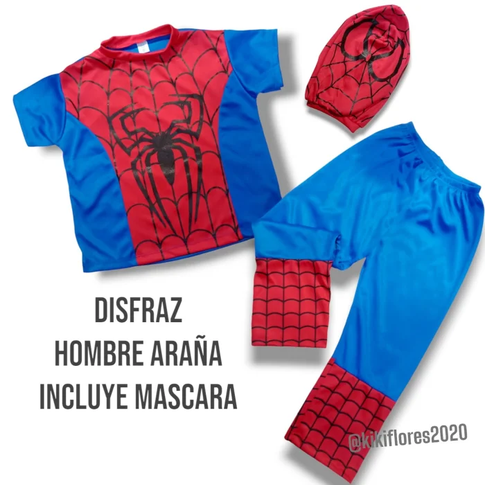 Disfraz Araña Varon