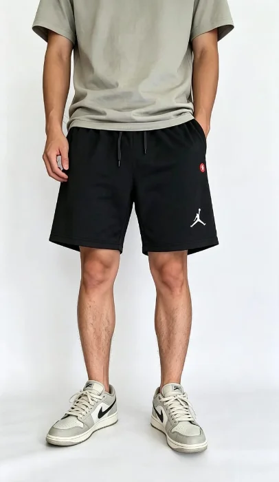 Bermudas Baggy Jordan Bordado