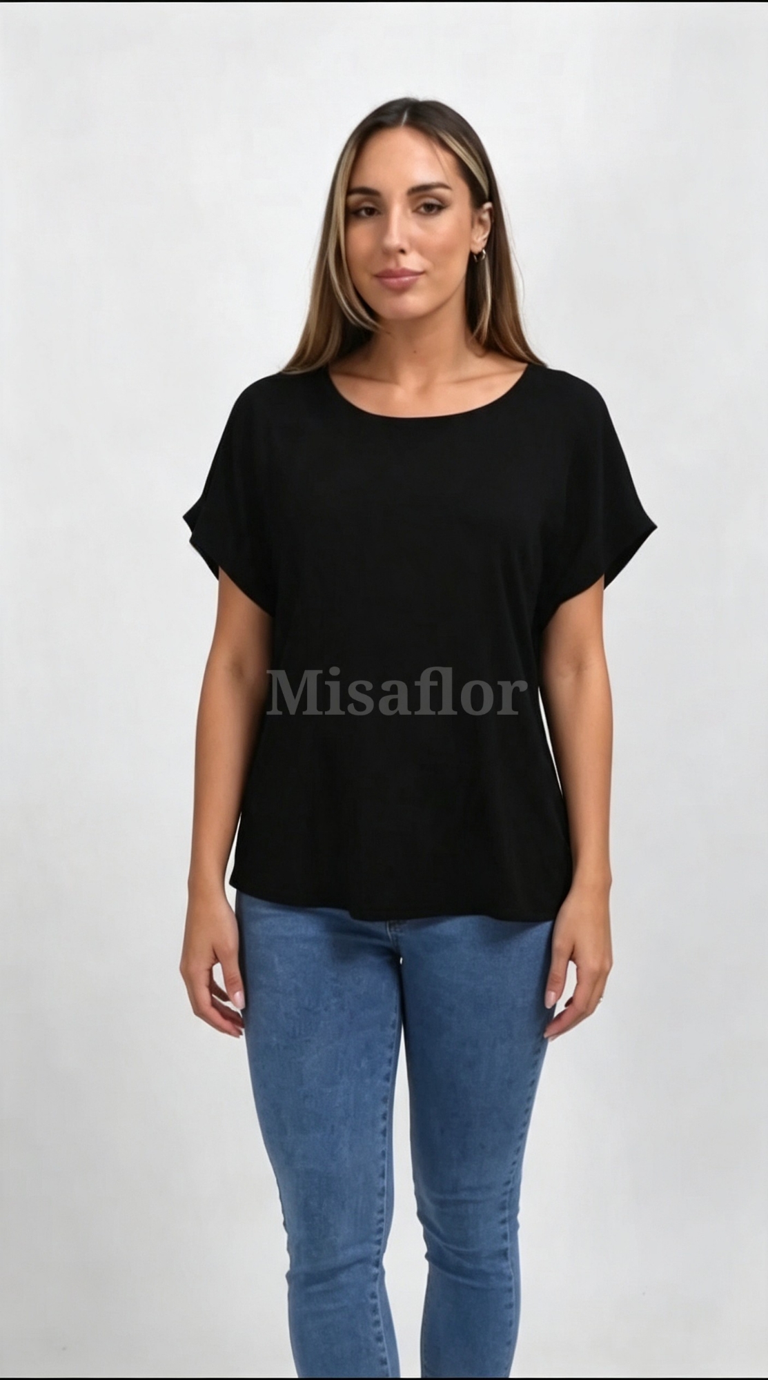 Remeras Murciélago de Lino Liso - Imagen 2