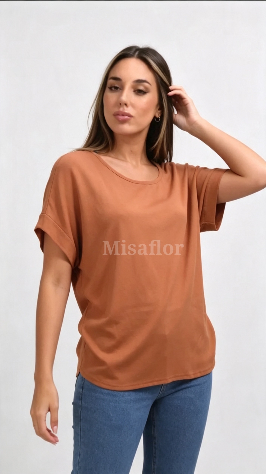 Remeras Murciélago de Lino Liso - Imagen 3