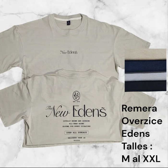 Remera Overzice