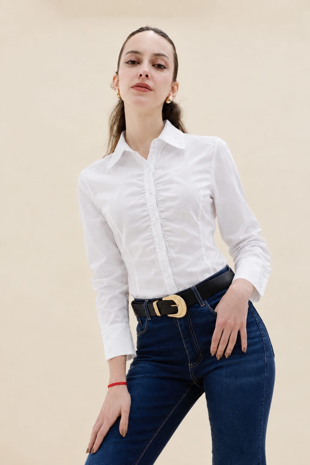 Camisa con Frunce - Imagen 2