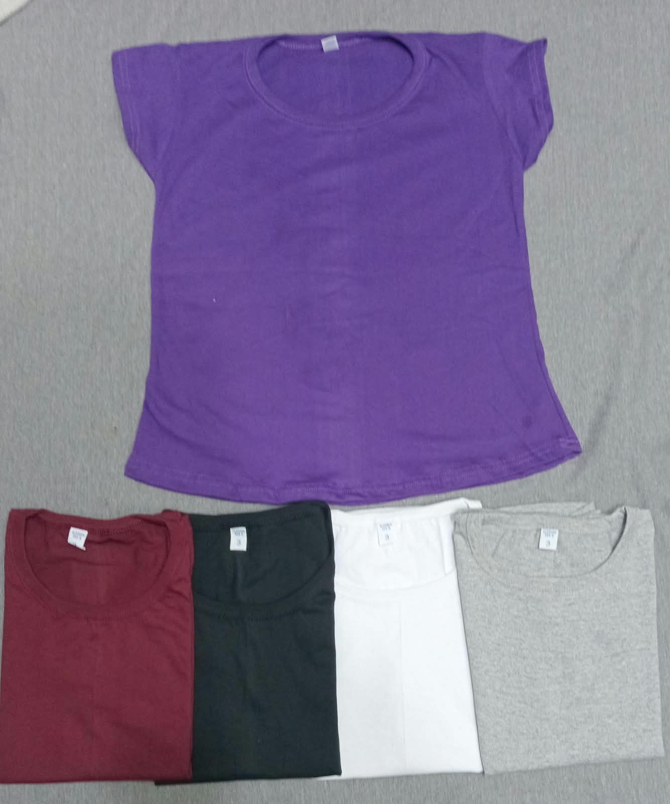 Remera Lisa Mujer Algodon - Imagen 2