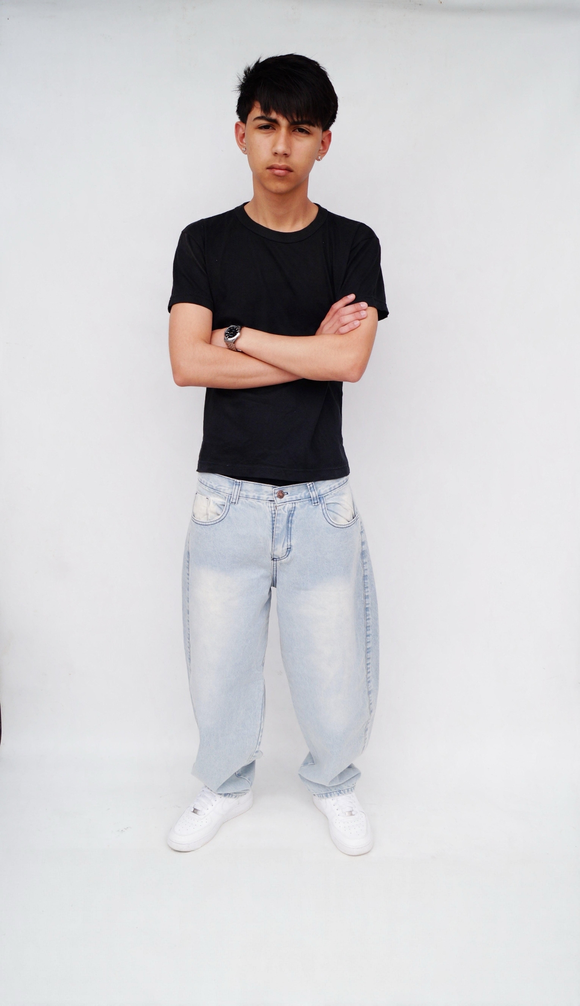 Baggy Celeste Óxido Teens - Imagen 3