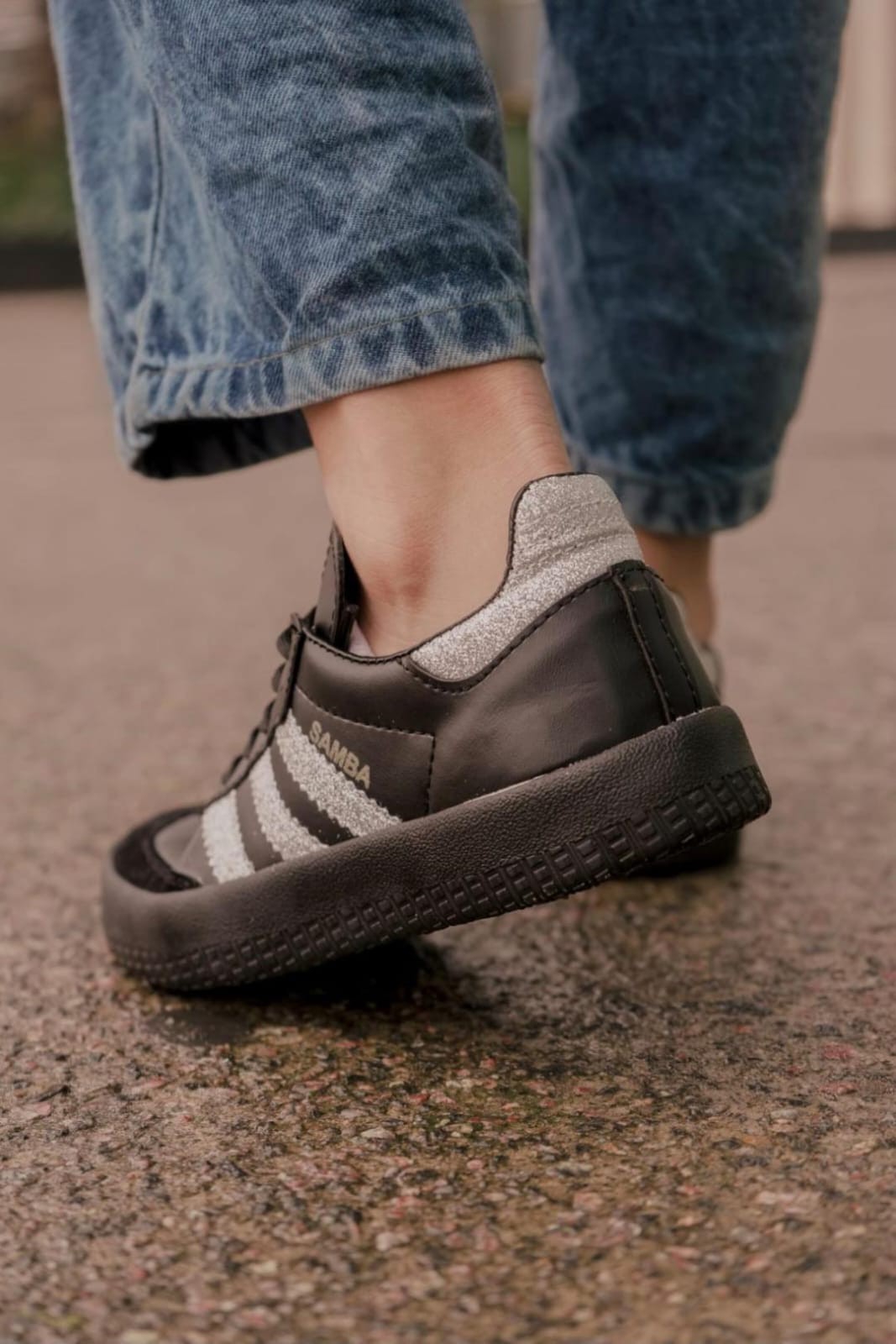 Zapatillas Plataforma Samba Gliter - Imagen 3