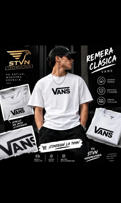 Remeras Estampadas  5 Modelos Diferentes Algodón Peinado