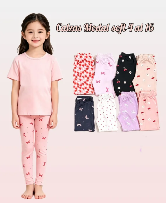 Calzas Nena Modal Soft Estampado