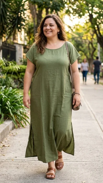 Vestido Largo Talles Especiales