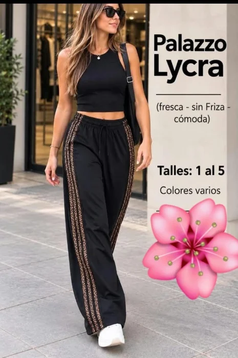 Palazo Laycra de Verano