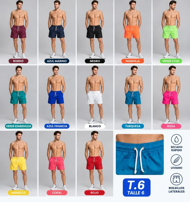 Mallas de Hombre Liquidaciondel 1 al 6=3500