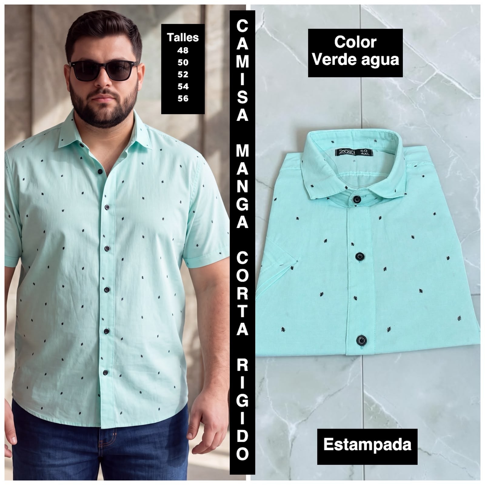 Camisa Manga Corta Rigida - Imagen 6