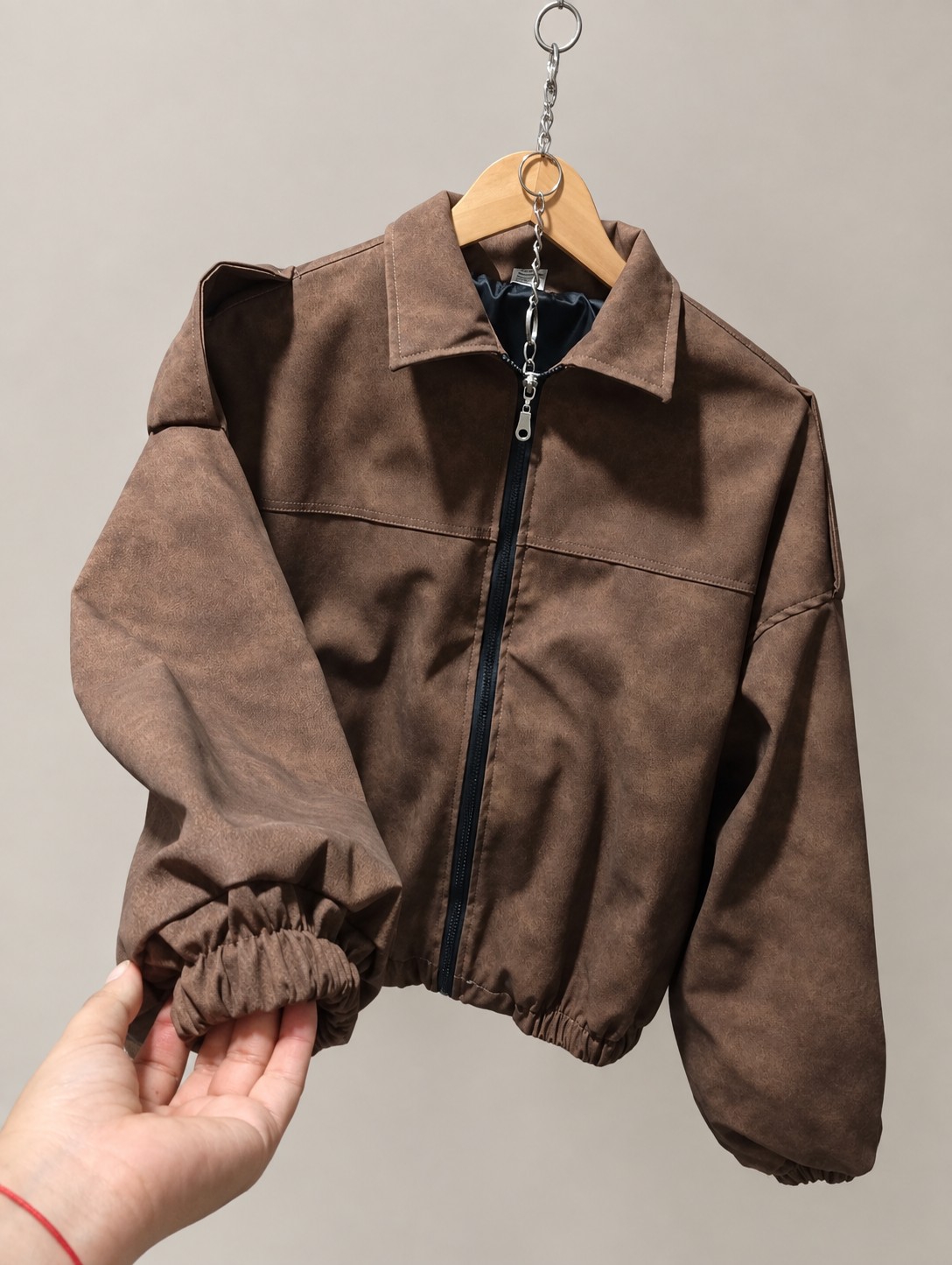 Bombers con Forro Interno Ligero ( Cuerina Vintage ) - Imagen 3