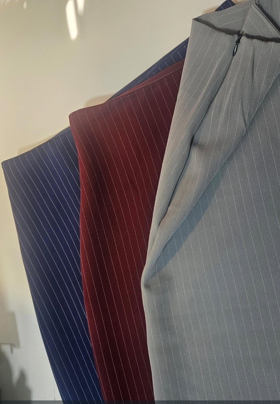 Pollera Sastrera Básica Rayada por Pedido y Curva - Imagen 2