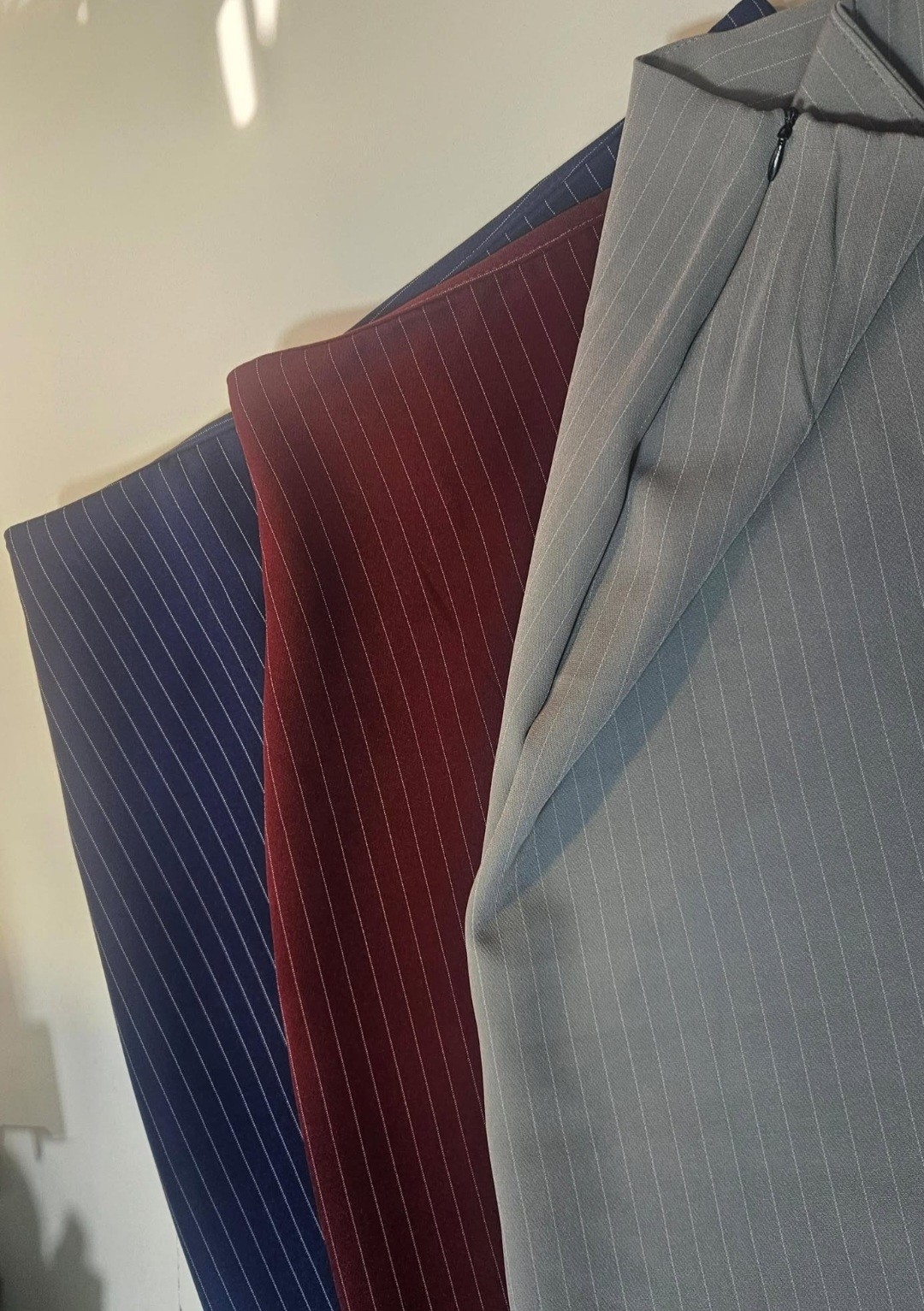 Pollera Sastrera Básica Rayada por Pedido y Curva - Imagen 3