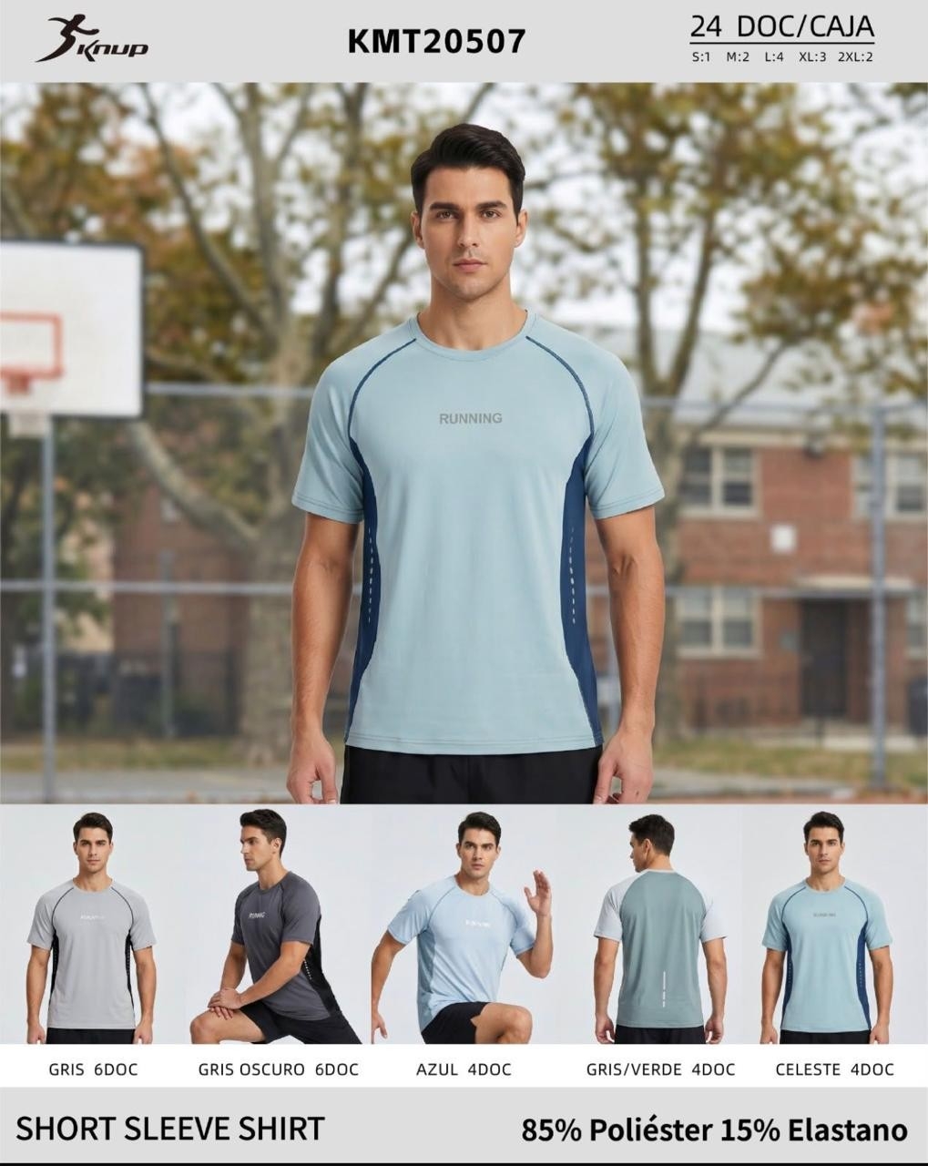 Remera Deportiva K-nup - Imagen 2