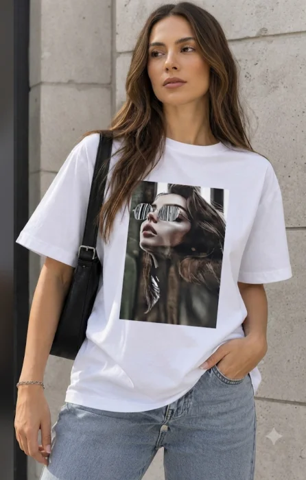 Remeras de Dama con Estampas de Tendencia
