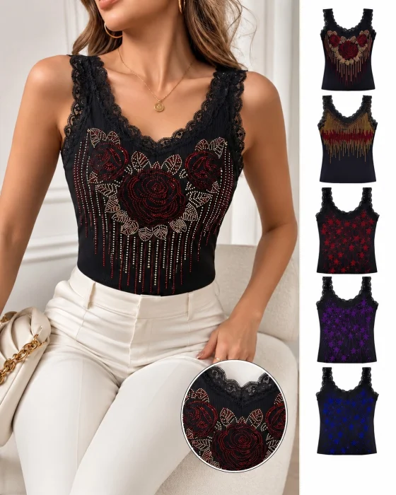 Musculosa con Strass
