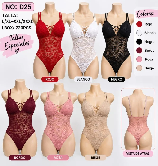 Bodys Diana D25 Encaje