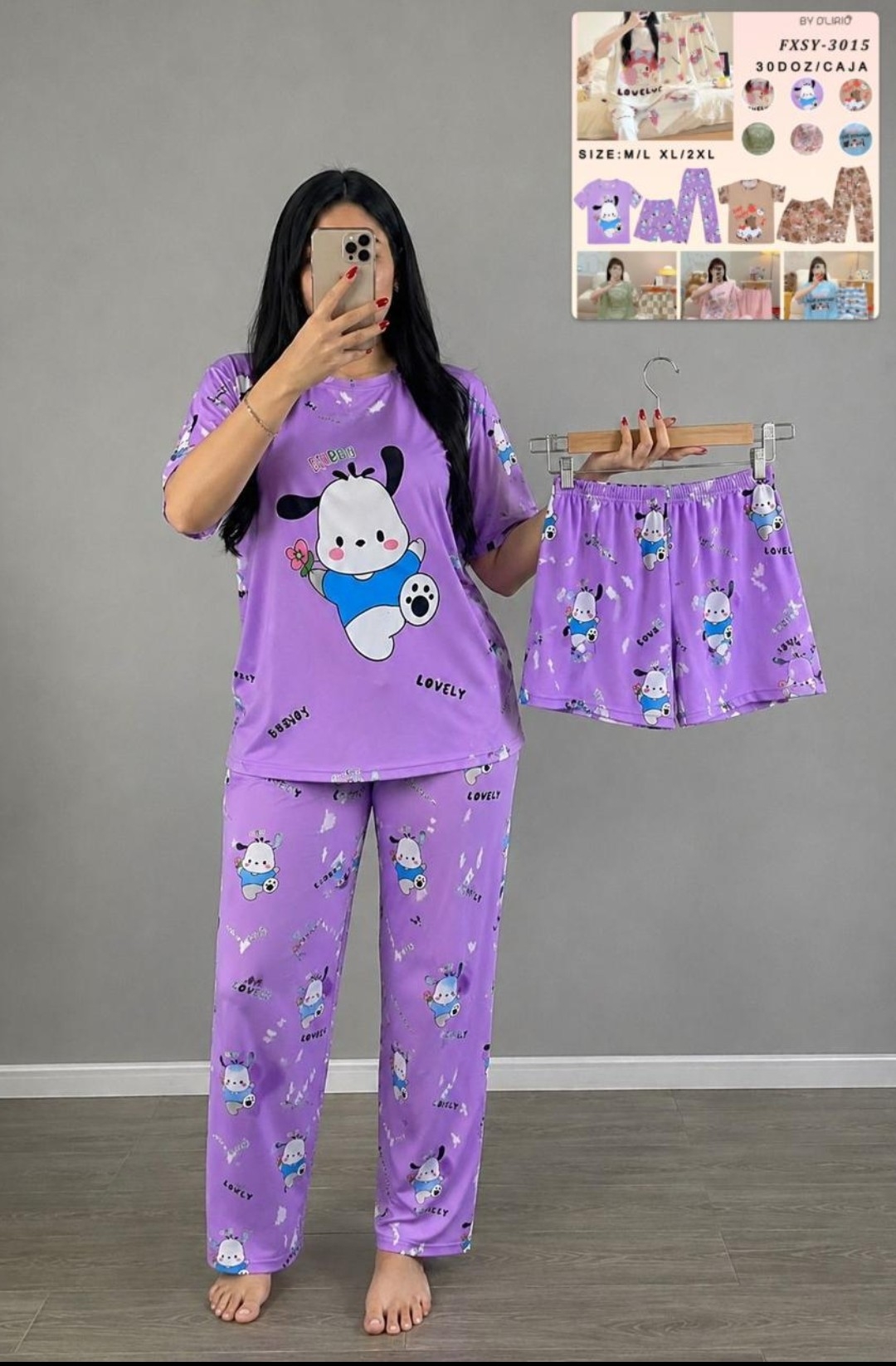 Pijamas 3 Piezas - Imagen 2