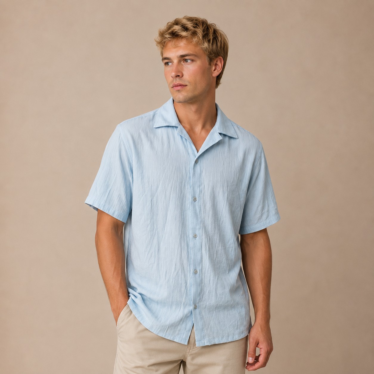 Camisa Arrugado Ganni - Imagen 4