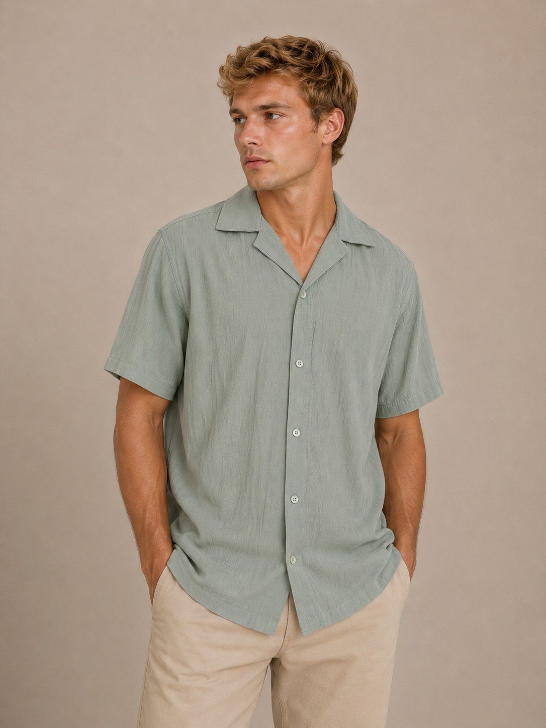 Camisa Arrugado Ganni - Imagen 5
