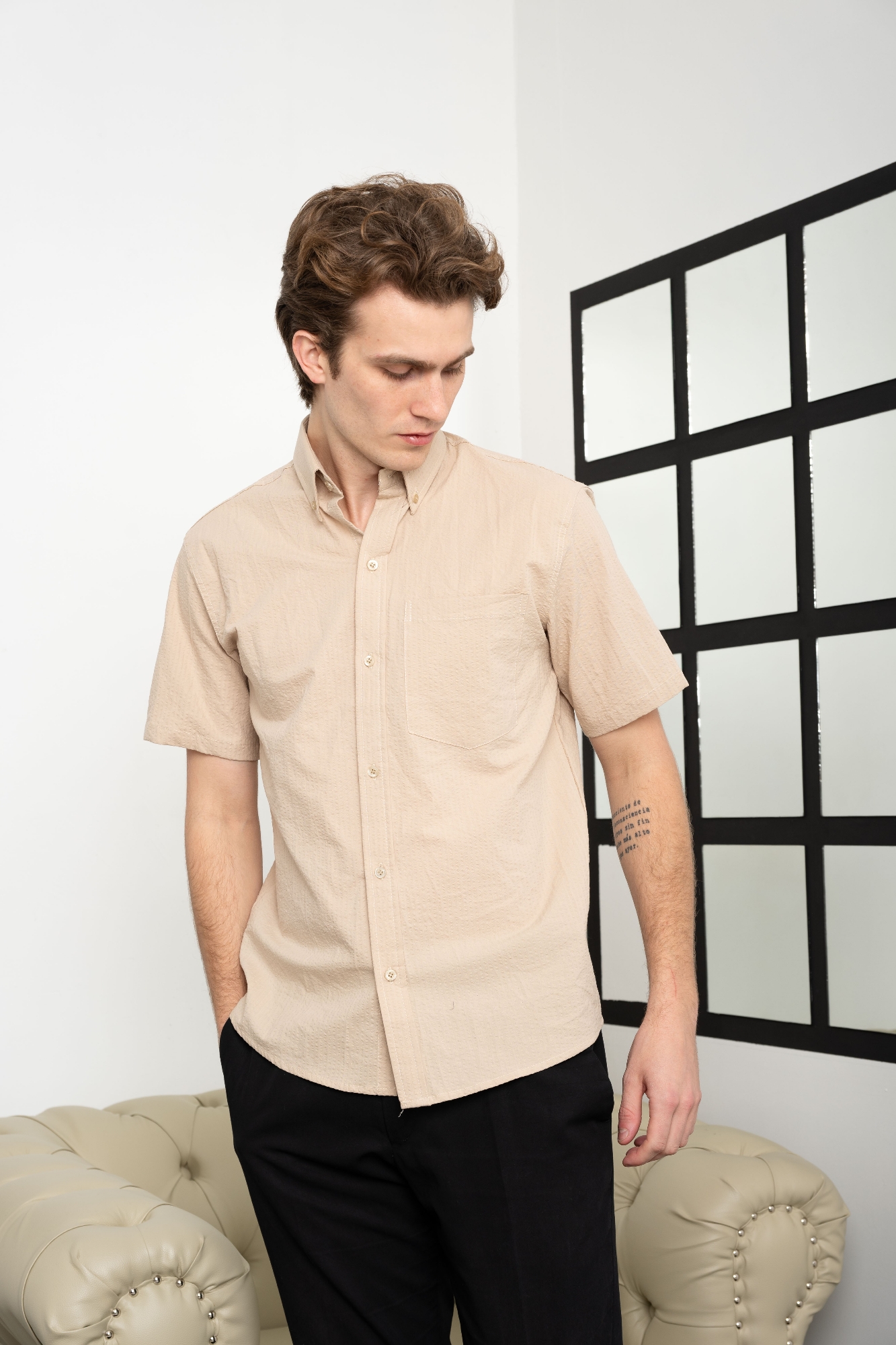 Camisa Liso Clásico Osklen - Imagen 5