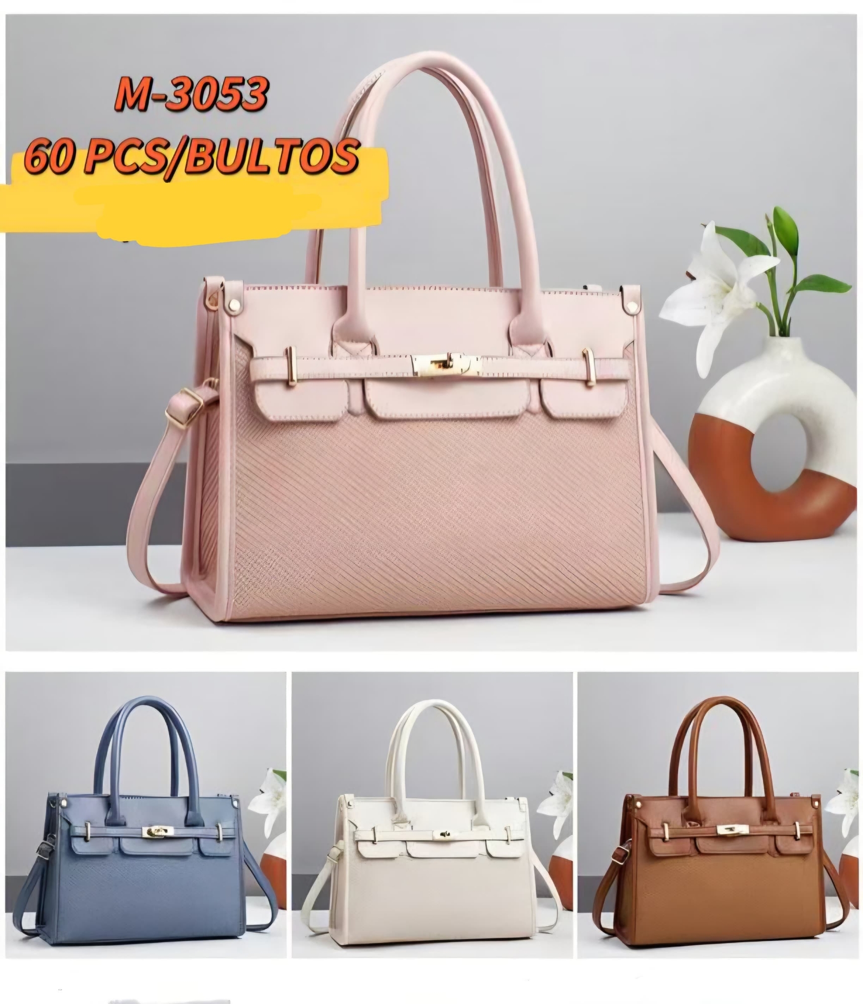 Cartera Morral de Cuero (pu)
doble Compartimiento
excelente Calidad. - Imagen 2