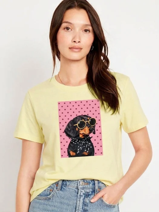 Remeras de Jersey Algodón Peinado