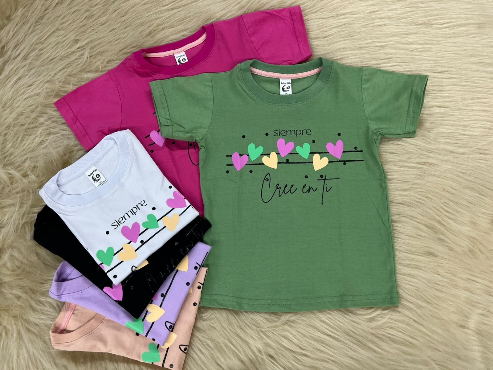 Remeras de Niña Calidad Premium - Imagen 2