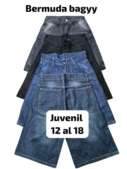 Bermuda Baggy Juvenil