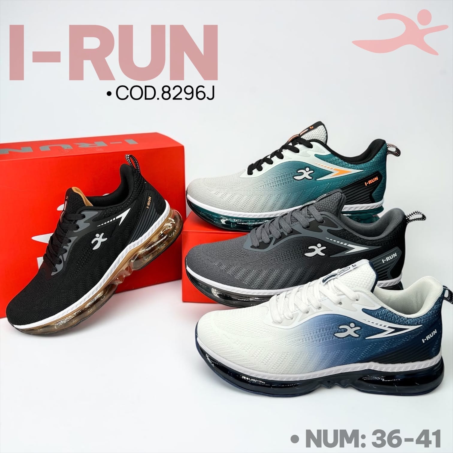 Zapatilla con Camara de Aire I-run - Imagen 3