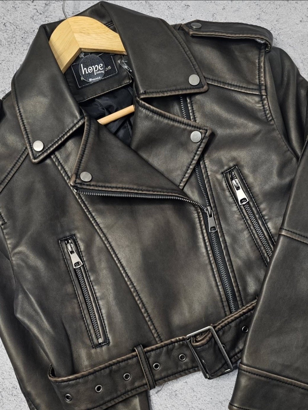 Campera Oversize con Cinto - Imagen 2