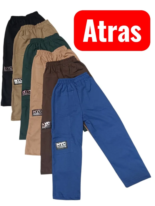 Pantalón Baggi Niños Urban Rústico