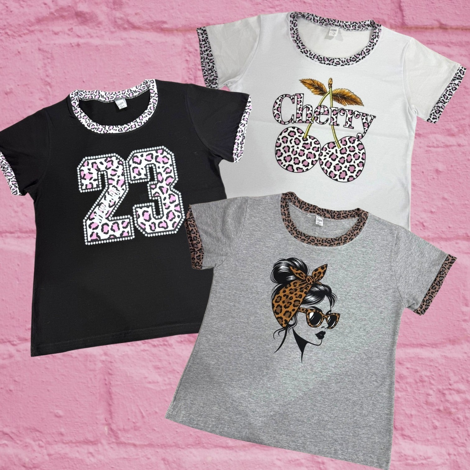 Remera Animal Print Dama - Imagen 3