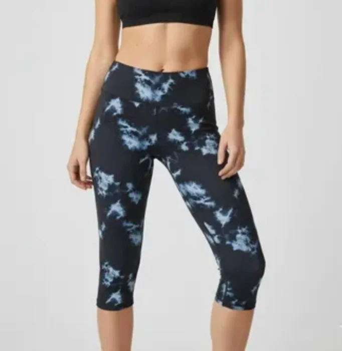 Capri Pescador Calza Lycra Dama Estampado