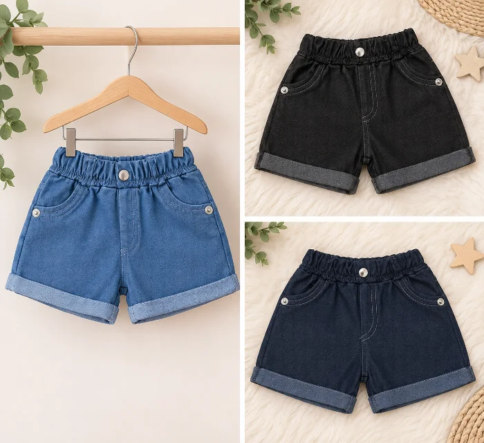 Short Semi Jean Beba