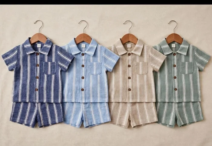 Conjuntos Camisa Polina Rayada