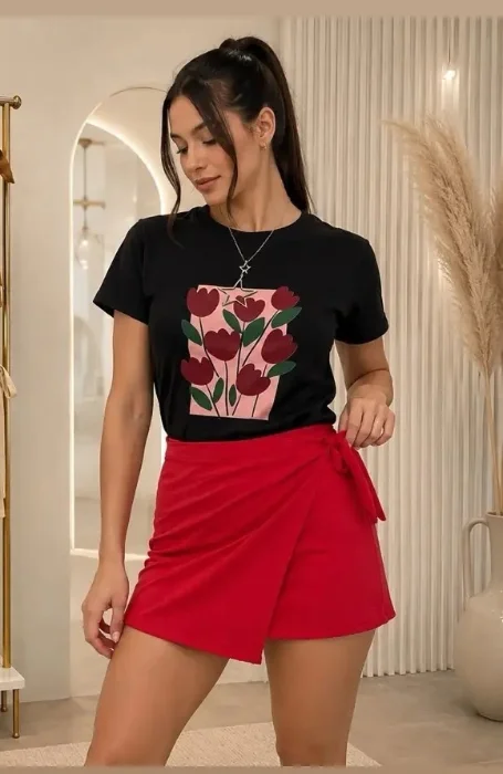 Short Pollera Cey