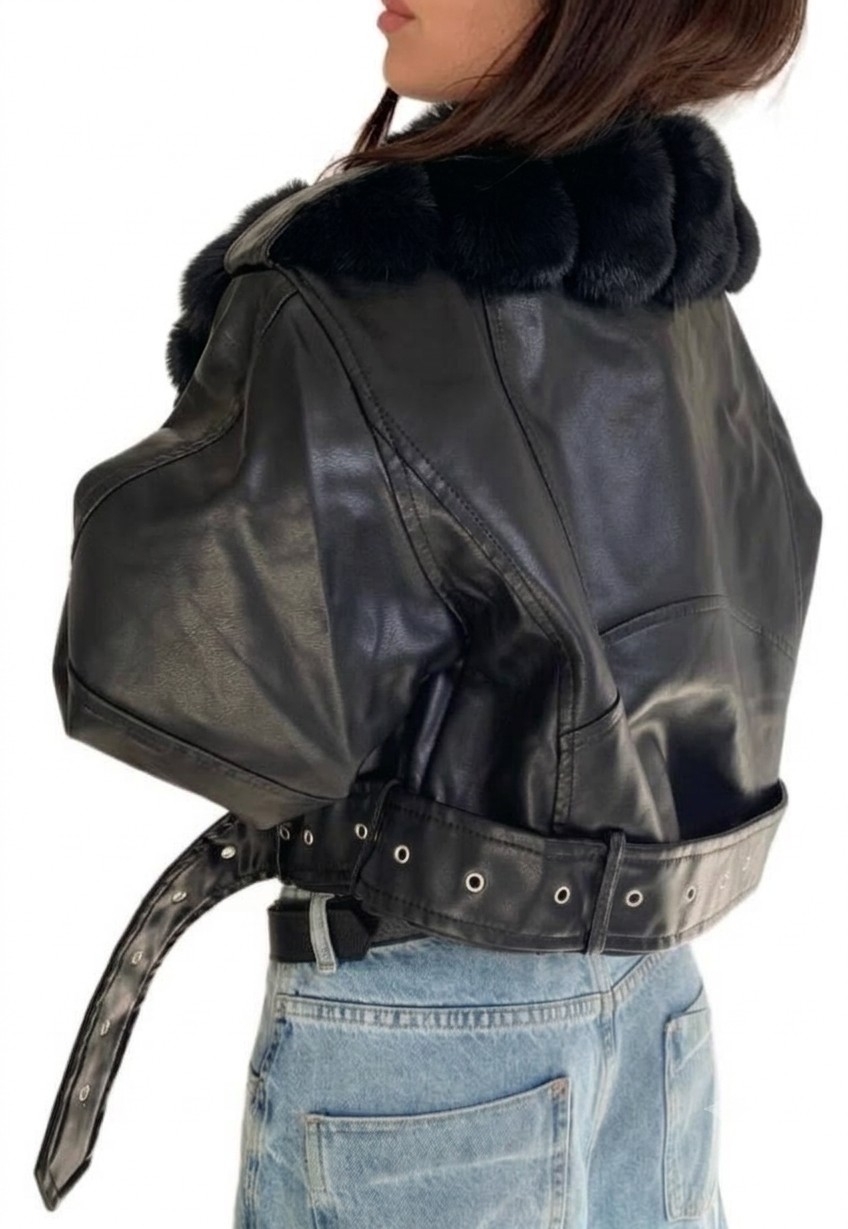 Campera Over Piel Desmontable - Imagen 3