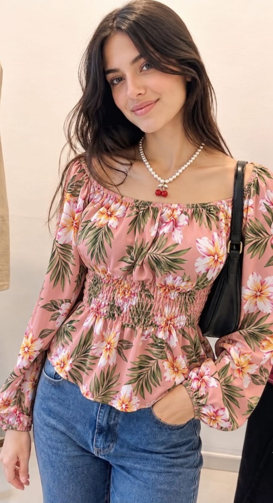 Blusa Nara Floreadas Mujer - Imagen 3