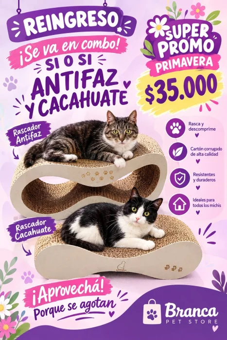 Rascador  Combo para Tu Michi