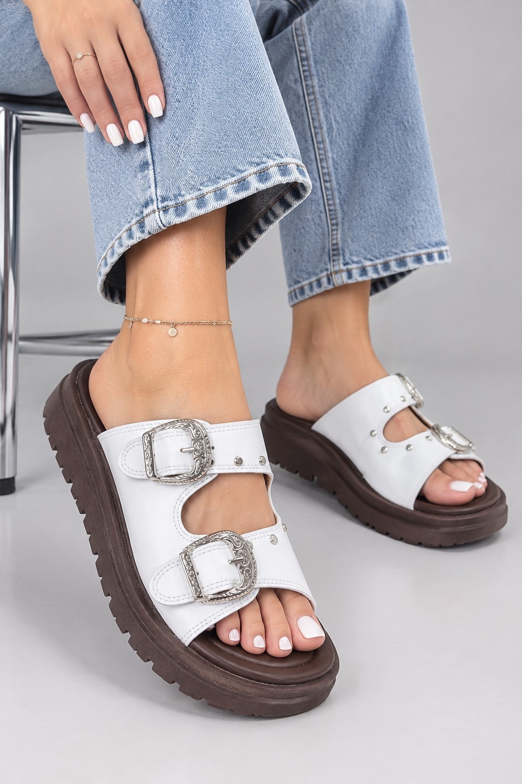 Sandalias Biker Tendencia ,art: Mara - Imagen 3