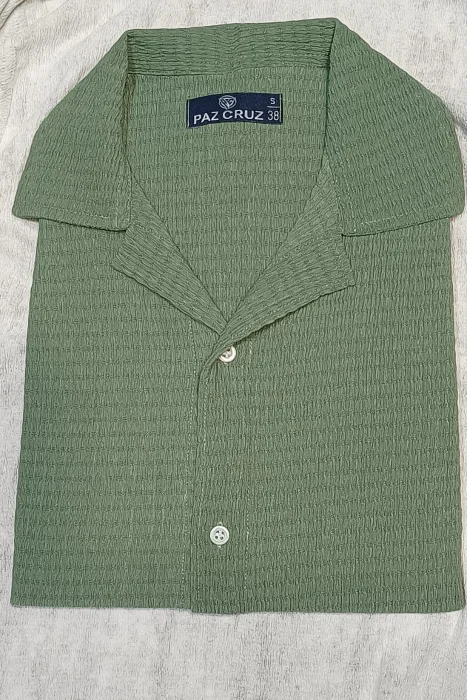 Camisa Hawai Manga Corta